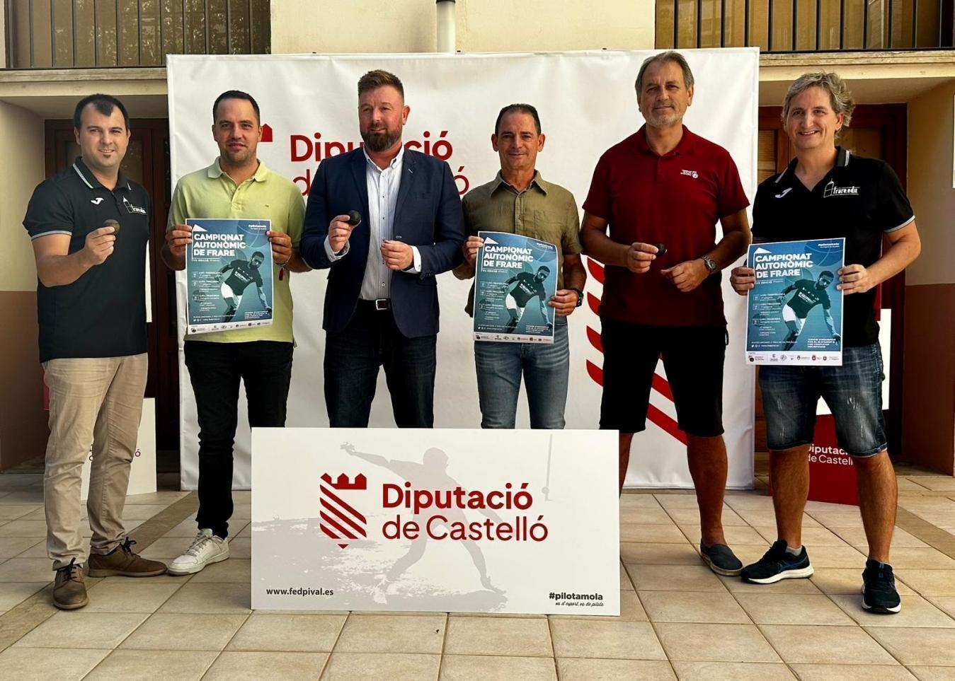 La Diputación de Castellón acoge la presentación del VII Campeonato Autonómico de Frare