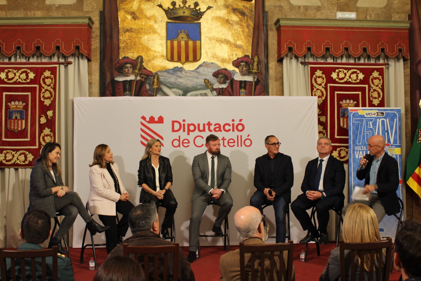 La Diputació de Castelló acull la presentació de la primera etapa de la 75VCV – Volta Comunitat Valenciana Gran Premi Sabadell