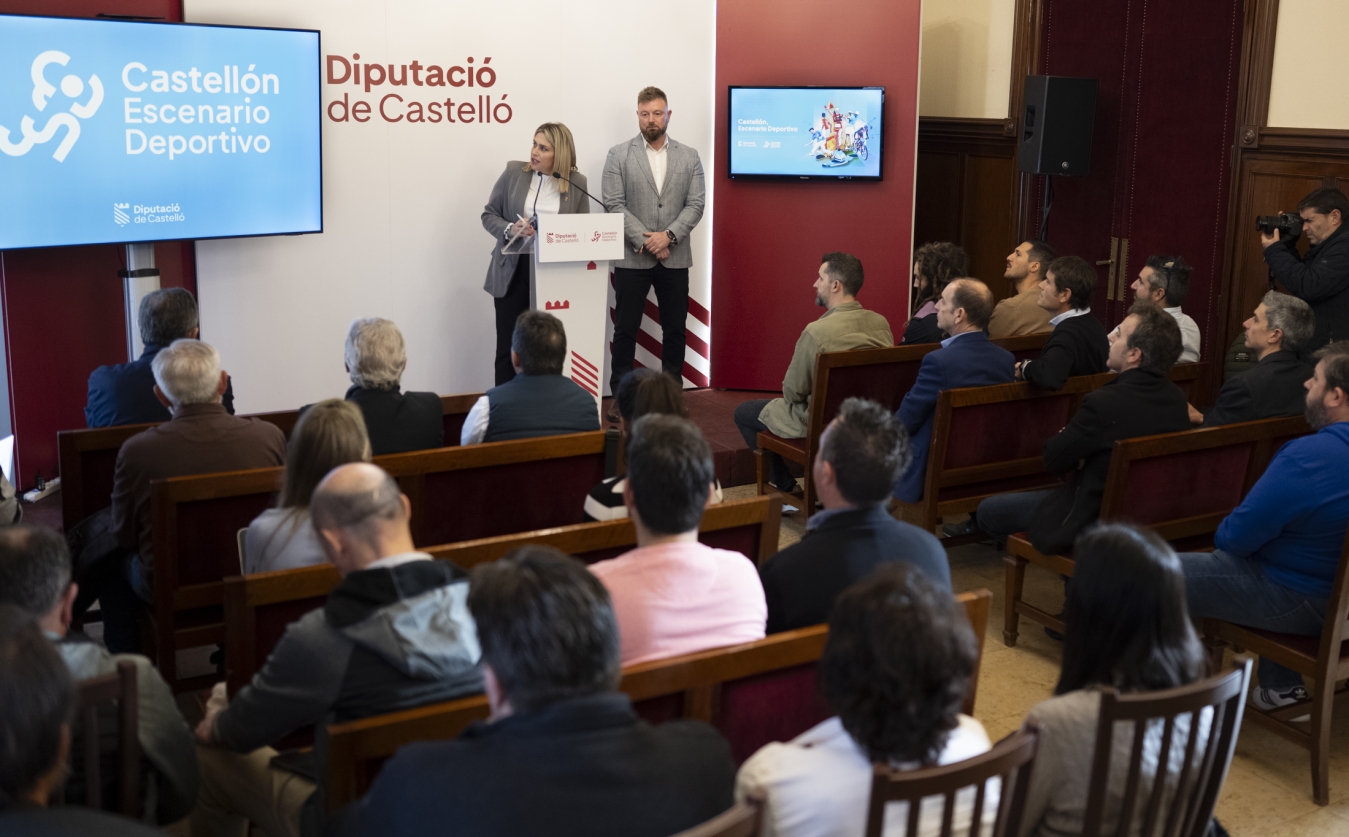La Diputación de Castellón destina 3,9 millones de euros a fomentar el deporte y ayudar a los deportistas de élite en su preparación