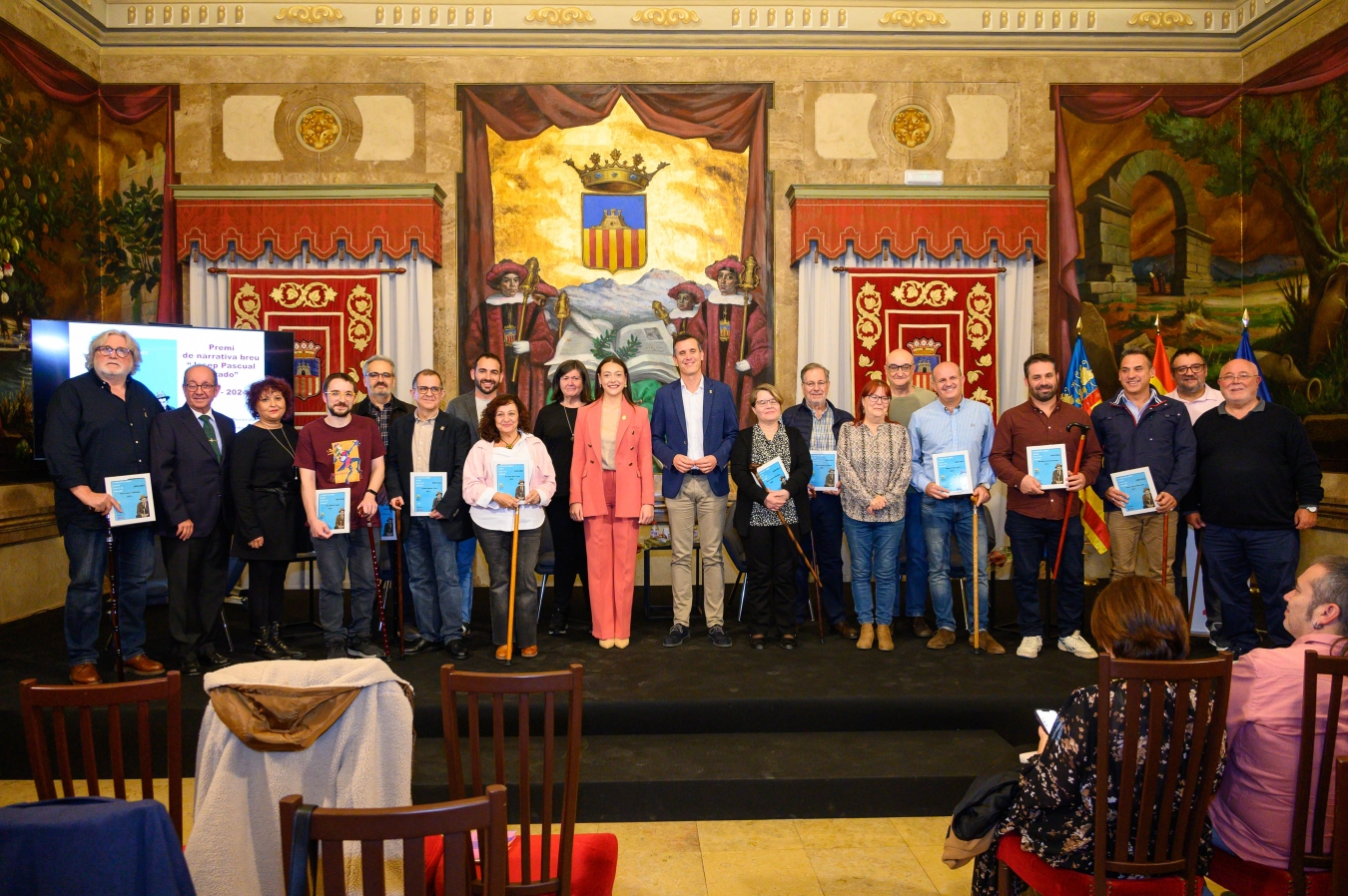 La Diputació de Castelló promociona la literatura en valencià i entrega el XXV premi de narrativa breu ‘Josep Pascual Tirado’ a l'escriptor Salvador Belenguer