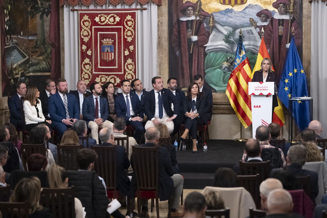 Marta Barrachina anuncia el plan Pobles amb Futur que nacerá en 2025 con 4,7 millones de euros para los pequeños municipios de la provincia