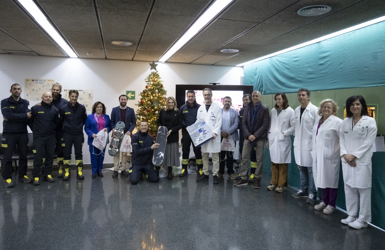 La Diputación de Castellón acerca la ilusión de la Navidad a los niños hospitalizados en los centros de la provincia