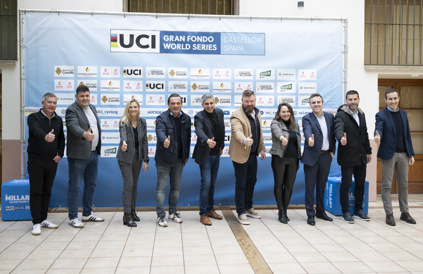 La Diputació de Castelló recolza la II edició de The Millars UCI Gran Fondo World Series que discorrerà per més de 20 termes municipals de la província