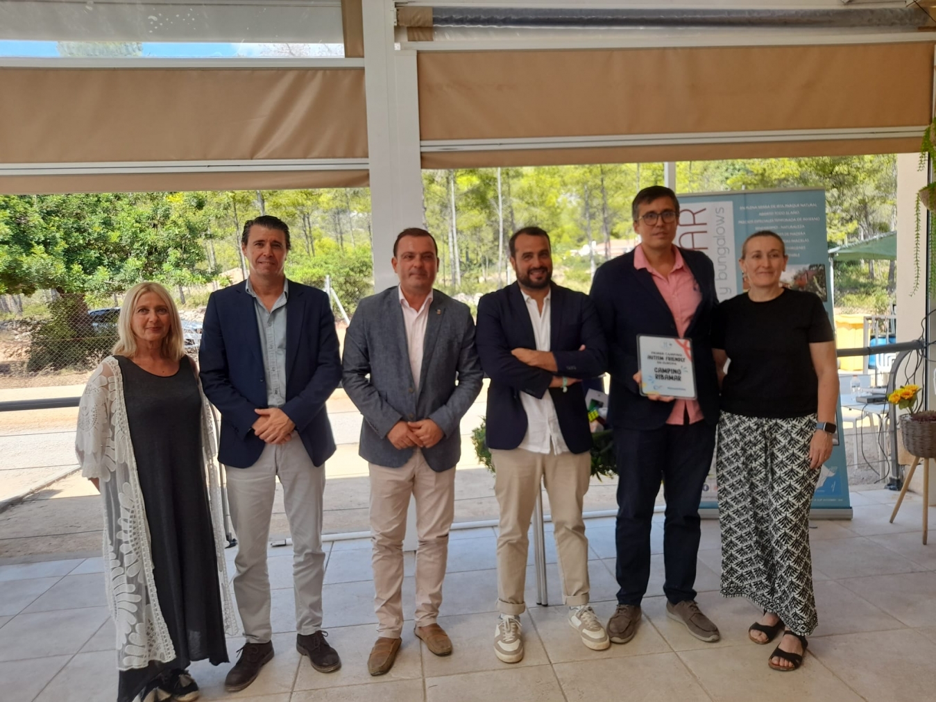 La Diputació de Castelló enaltix que la província compte amb el primer Camping Autism Friendly d'Espanya i Europa