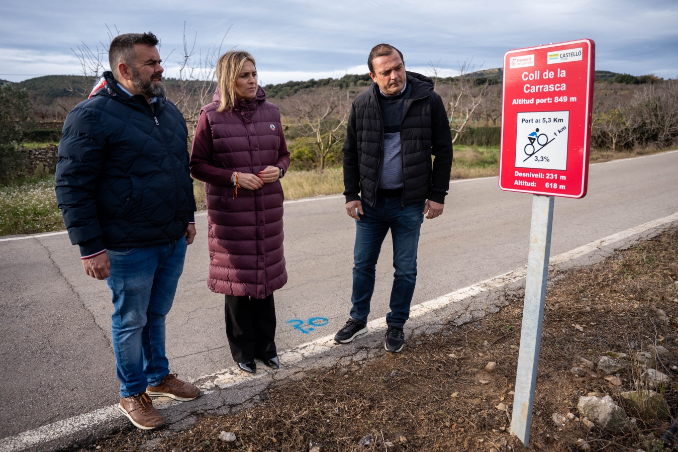 La Diputación dota a 40 puertos de montaña de una red de señales inteligentes e informativas que protegen la seguridad de los ciclistas y posicionan a la provincia como escenario para el cicloturismo