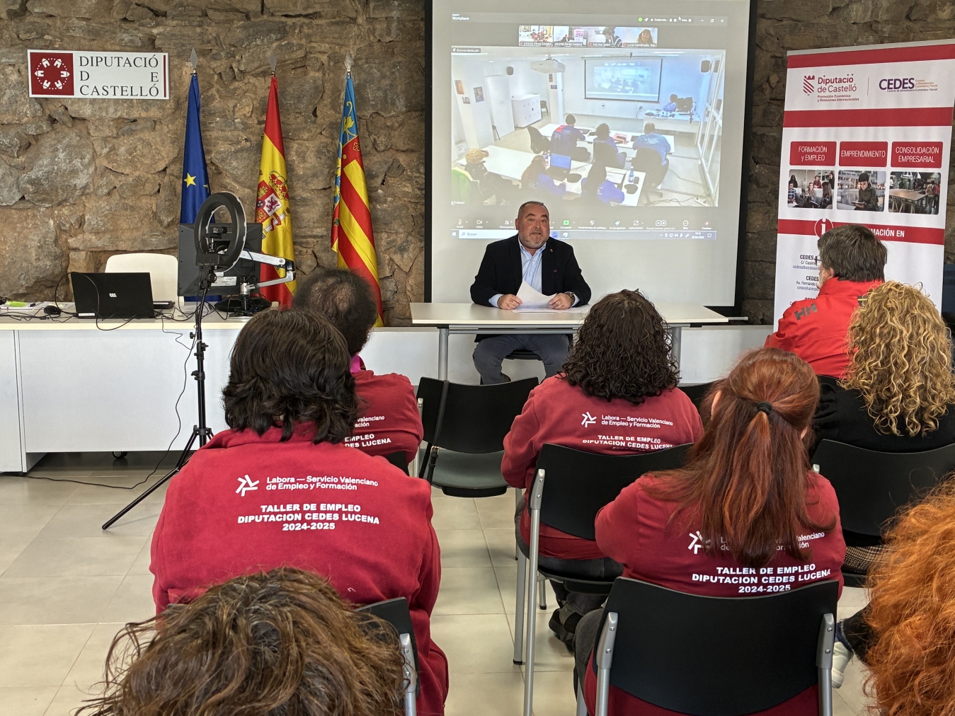 La Diputació de Castelló impulsa l'ocupació i genera oportunitats laborals en el món rural a través dels Tallers d'Ocupació en els centres CEDES