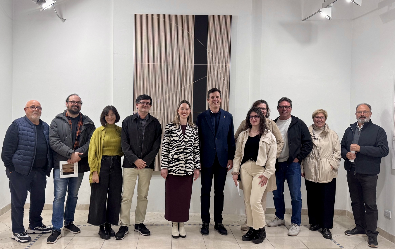 Estefanía Serrano inaugura la primavera d'ECO Les Aules de la Diputació de Castelló amb l'exposició ‘Recorrer la línea’