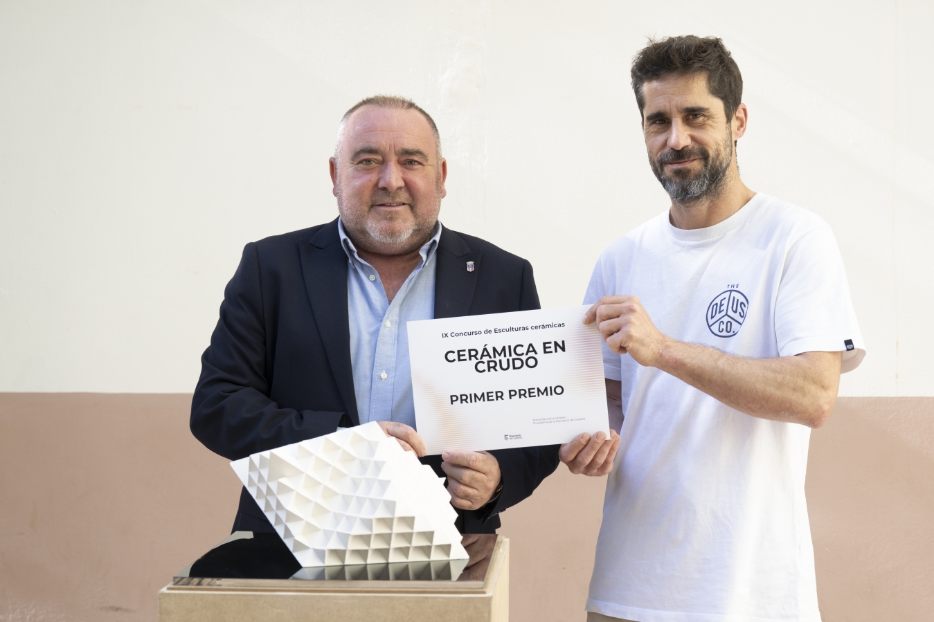La Diputació de Castelló premia la qualitat i creativitat de ‘Topología del crecimiento’ en el IX Concurs Ceràmica en Cru