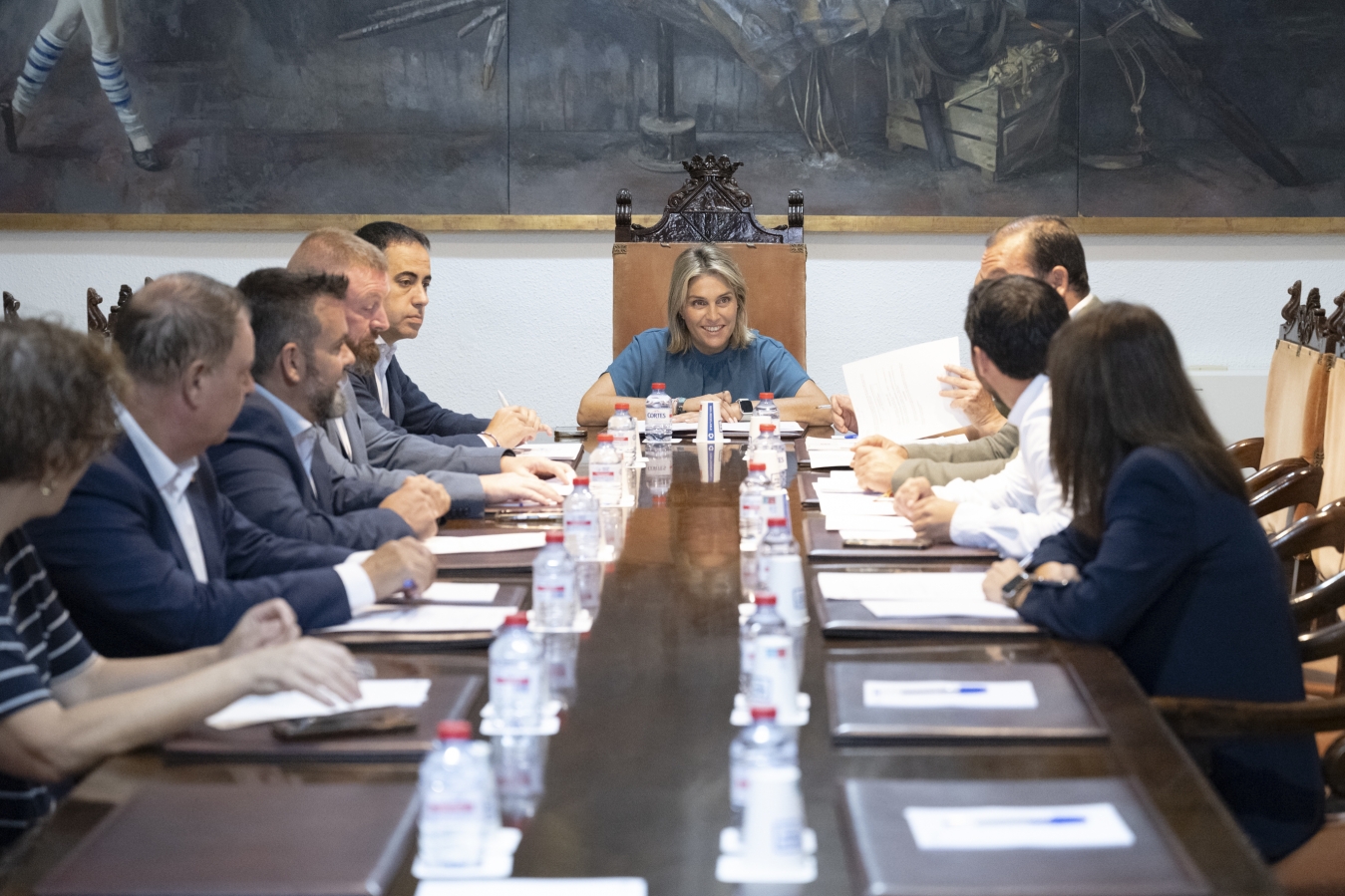 La Diputación reactiva la línea de catástrofes con 50.000 euros para paliar los daños por el incendio y las lluvias torrenciales registradas en la provincia en el mes de agosto